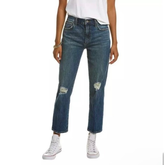 BloomChic Denim - Size 31 • Joe’s Jeans • The Scout •  Cropped• Mid-Rise Slim Boyfriend Jean